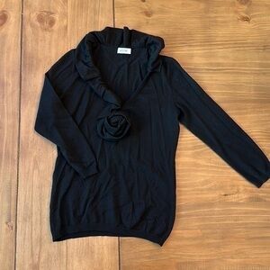 Moschino Black Rose Top